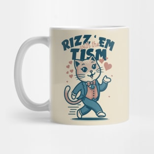 rizz em with the tism Mug